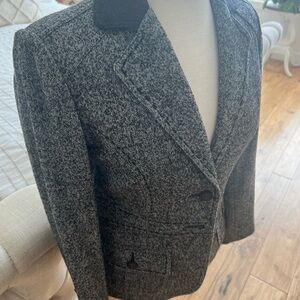 CAbi Black and Gray Blazer